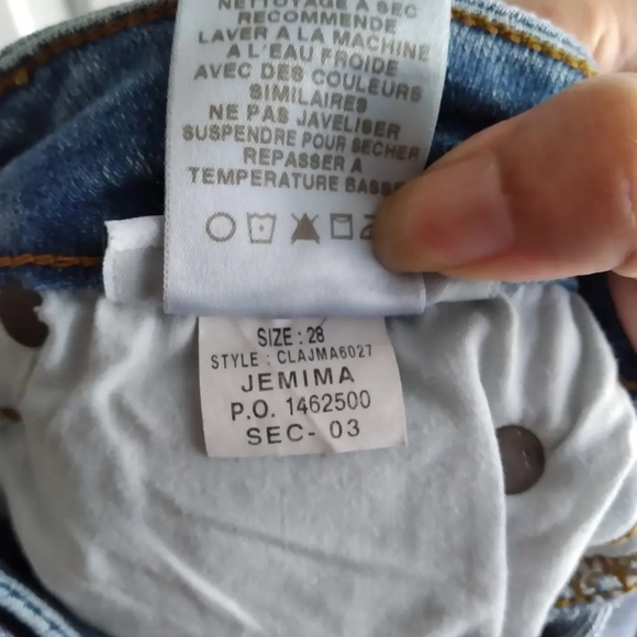 Joe's Jeans The Wasteland High Rise denim skirt, size 28 - Picture 7 of 7